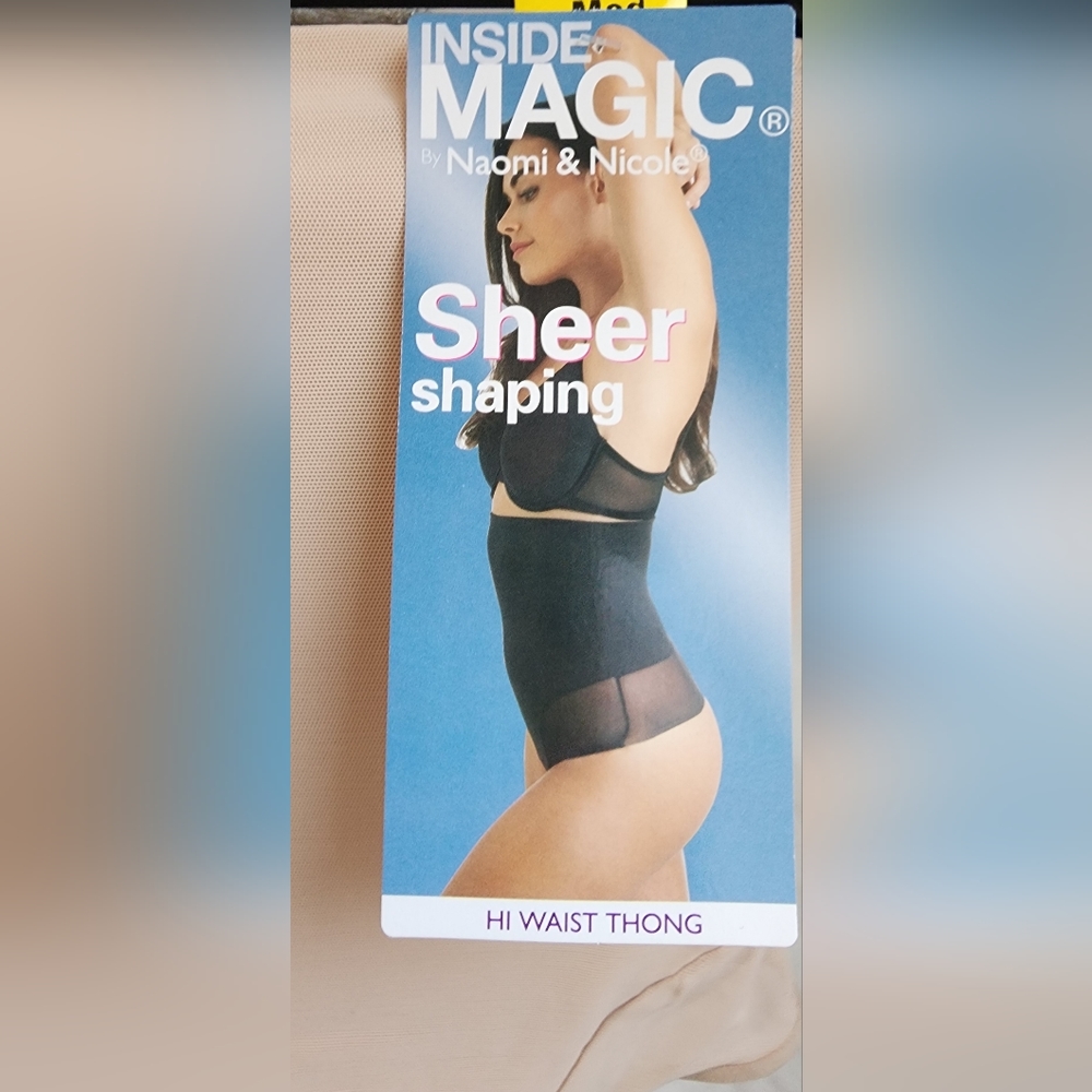 Extra Firm Sheer Shaping Hi Waist Thong